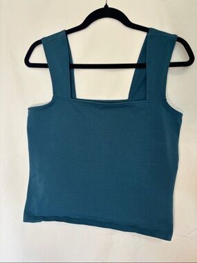 Torrid Women’s Square Neck Tank Top in Teal
